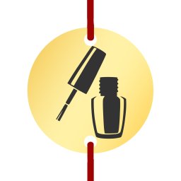 Martisor Bratara Inox Banut Auriu Nail Artist