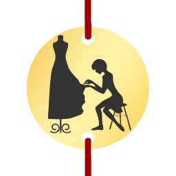 Martisor Bratara Inox Banut Auriu Designer Vestimentar