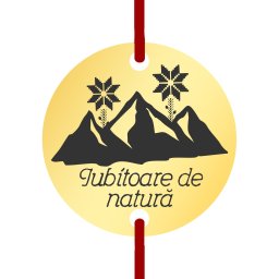 Martisor Bratara Inox Banut Auriu Iubitoare de natura