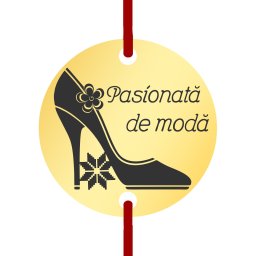 Martisor Bratara Inox Banut Auriu Pasionata de moda