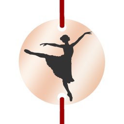 Martisor Bratara Inox Banut Rose Gold Balerina