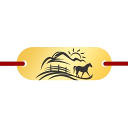 Martisor Bratara Inox Placuta Aurie Natura Peisaj