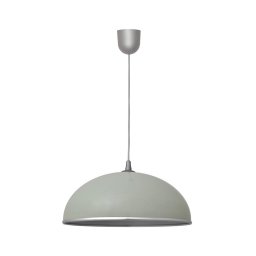 Lustră pe lanț CIRCLE 1xE27/15W/230V gri