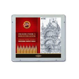 Set 24 creioane grafit KOH-I-NOOR ARTA