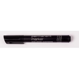 Marker permanent negru KOH-I-NOOR, 10 buc/set