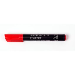 Marker permanent rosu KOH-I-NOOR, 10 buc/set