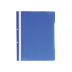Dosar PP cu sina si 2 perforatii SPREE ECONOMY, albastru, 25 buc/set