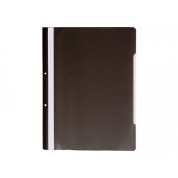 Dosar PP cu sina si 2 perforatii SPREE ECONOMY, negru, 25 buc/set
