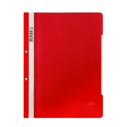 Dosar PP cu sina si 2 perforatii SPREE BUSINESS, rosu, 25 buc/set