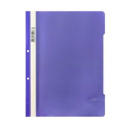 Dosar PP cu sina si 2 perforatii SPREE BUSINESS, violet, 25 buc/set