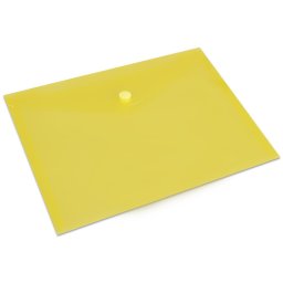Mapa A4 cu buton SPREE, galben, 12 buc/set