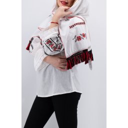 Marama cu broderie Inflorata 6