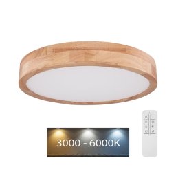 Plafonieră LED dimabilă RAINER LED/24W/230V Globo 41745-24 + telecomandă
