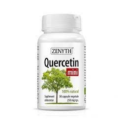 Quercetin mini, 30 capsule vegetale, 250mg, Zenyth (Concentratie: 250 mg)