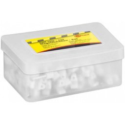 Set 100 buc clips fixare cablu diametru max 5mm, Fixpoint 17077