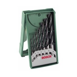 Burghiu elicoidal coada cilindrica pentru lemn Bosch Set 7 buc X-Line