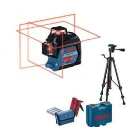 Nivela laser cu linii Bosch GLL 3-80 C plus BT150