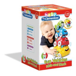 Baby Clementoni - Jucarie De Stivuit Masinute