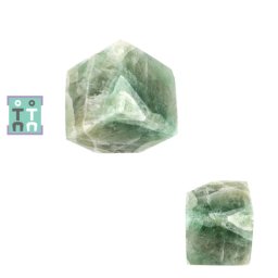 Cub din Fluorit Verde Natural - 63x63 mm - Unicat