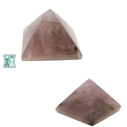 Piramida Cuart cu Hematit Druzy Minerala Naturala - 76x105x108 mm - Unicat
