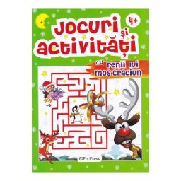 Jocuri si activitati cu renii lui Mos Craciun