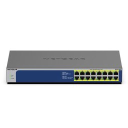 Switch Netgear GS516PP Unmanaged Gigabit Ethernet (10/100/1000) Power over Ethernet (PoE) Blue, Grey