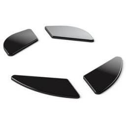 Picioruse pentru mouse Glorious PC Gaming Race Model D Minus G-Floats Ceramic, Black, GLO-FT-DM-GF