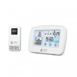Set Termometru si higrometru digital cu transmitator wireless extern Airbi CONTROL BI1020