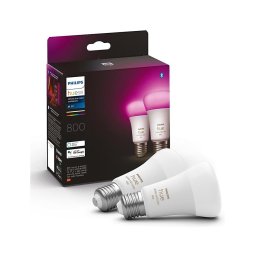 Set 2x LED bec Philips Hue WACA A60 E27/6,5W/230V dimabil 2000-6500K