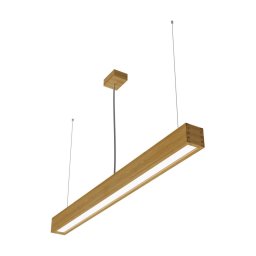 Lustră LED pe cablu LOOK LED/36W/230V 4000K 120 cm stejar APLED