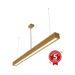 Lustră LED pe cablu LOOK LED/48W/230V 4000K 150 cm stejar APLED