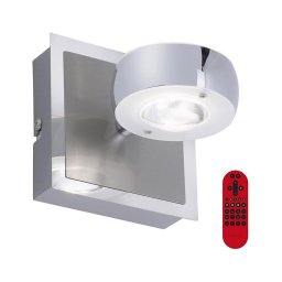 Corp de iluminat LED RGBW dimabil OPTI LED/6W/230V Leuchten Direkt 12471-55 + telecomandă