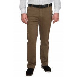 Pantaloni casual cu buzunar oblic, Realize, maro caramel (Marime pantalon: W31)