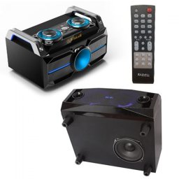 SOUND BOX 60W RMS USB/SD/BT/FM/AUX ILUMINAT LED