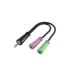 Accesorii Audio Hi-Fi Audio Adapter, 4-pin 3.5 mm Jack Plug - 2 x 3-pin 3.5 mm Jack Headset