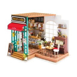 Book Nook, Casuta DIY, Cafeneaua lui Simon, 203 piese