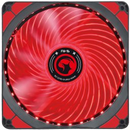 Ventilator 140 mm FN-16 red LED