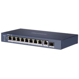 Switch 8 porturi PoE Gigabit Hikvision DS-3E0510HP-E