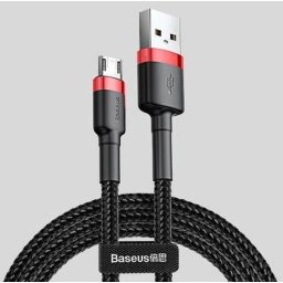 Cafule CAMKLF-C91 USB M - Micro USB M; 2m; black and red color