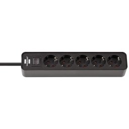 Prelungitor Brennenstuhl Ecolor power strip 5-fold black