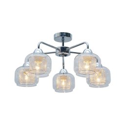 Lustră aplicată RAY 5xE14/40W/230V