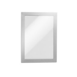 Display magnetic Durable Duraframe, A5, argintiu, 2 bucati/set
