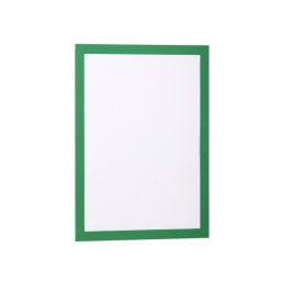 Display magnetic Durable Duraframe, A4, verde, 2 bucati/set