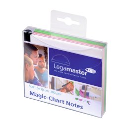 Magic-Chart Set notite colorate Legamaster, 300 file, 10 x 10 cm