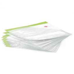 Set pungi BOSCH MSZV0FB1, 1.2l, 10 buc, transparent-verde