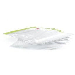 Set pungi BOSCH MSZV0FB3, 3.8l, 10 buc, transparent-verde