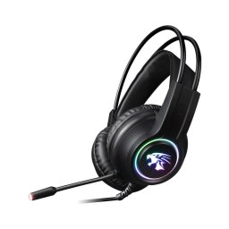 Căști LED RGB de joc VARR cu microfon 3.5