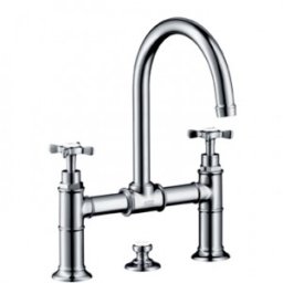 Baterie lavoar dubla comanda Hansgrohe seria Axor Montreux