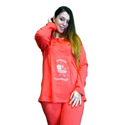 Pijamale pentru alaptare, BabyStroller - Red