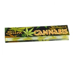 Foite Aroma Canabis King Size Slim din Canepa Organica 110mm x32